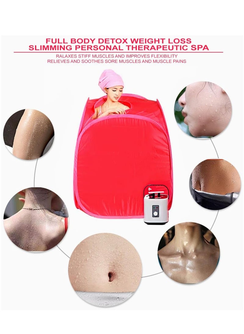 Sauna Room Portable Steam Sauna Box Slimming Sauna Pot Machine Home Sauna SPA Indoor Body Slimming Therapy Sauna Kits