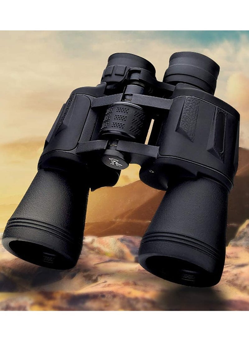 20x50 Professional Binoculars for Adults – Powerful Binoculars for Travel, Bird Watching, Hunting, Sports, Wildlife, and Concerts (Black)