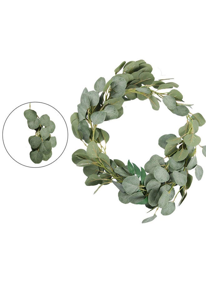 Artificial Hanging Eucalyptus Vine Leaves Green 20 x 10 x 20cm