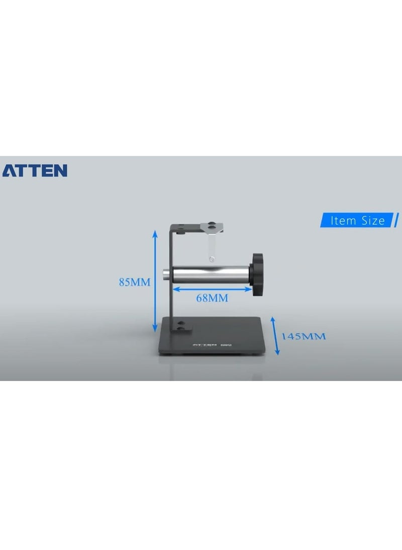 ATTEN TJ-227A Solder Wire Stand Heavy-Duty Dispenser for Soldering Wire Compatible with Various Solder Spools Stable Base for Electronics Repair and Assembly