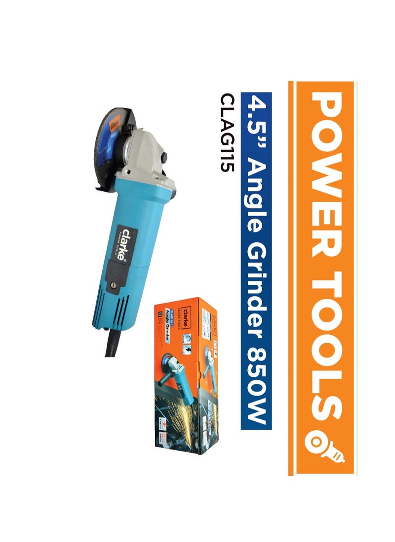 CLARKE 4.5” Angle Grinder 900W/110V