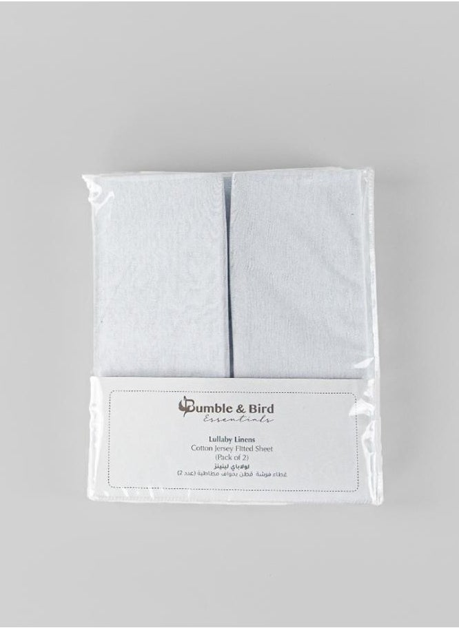 Bumble & Bird - Basic Cotton Jersey Fitted Sheet - 2pcs