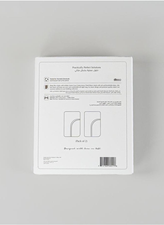 Bumble & Bird - Basic Cotton Jersey Fitted Sheet - 2pcs