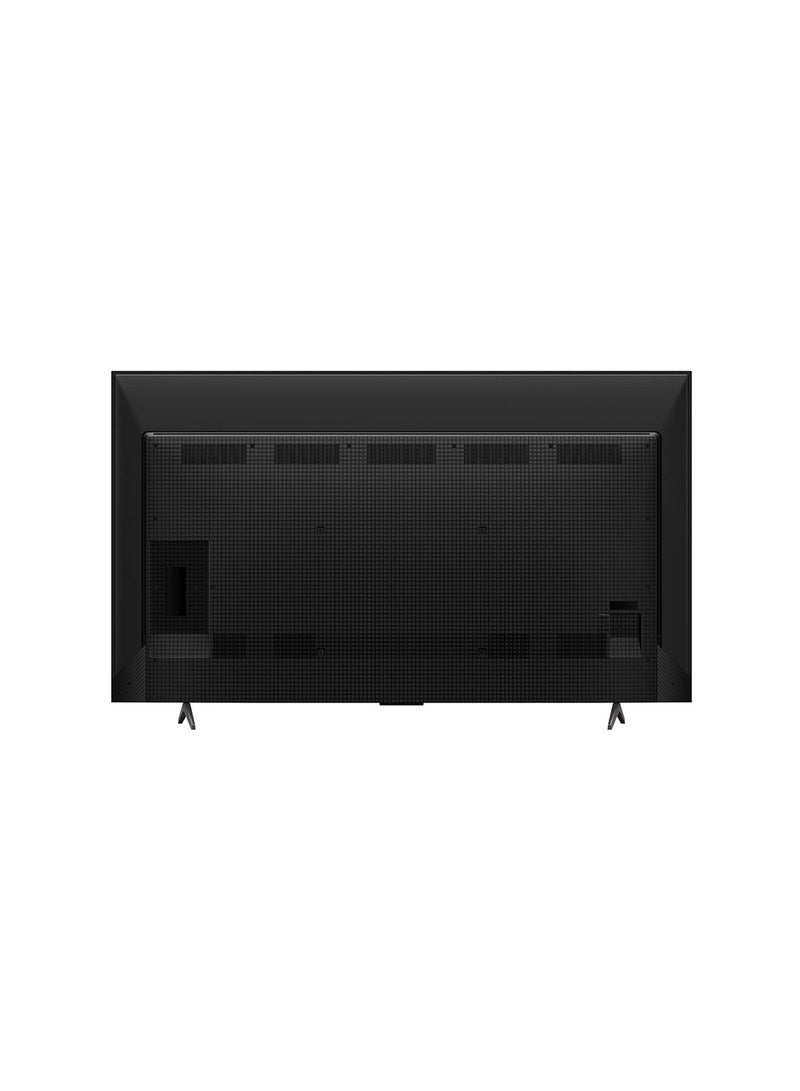Television 65 Inch Smart TV, Google TV, 4K UHD, 60Hz MEMC, 120Hz VRR, DLG 120Hz, Dolby Vision Atmos, HDR10+, DTS Virtual X, Wide Color Gamut, Slim & Unibody Brushed Titanium (2024) 65P755 Black