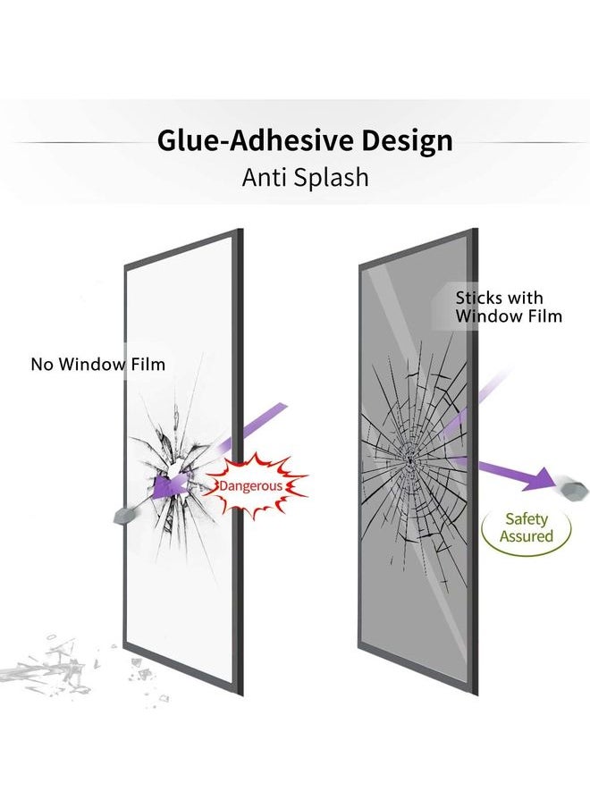 Decorative Window Film Sticker Silver