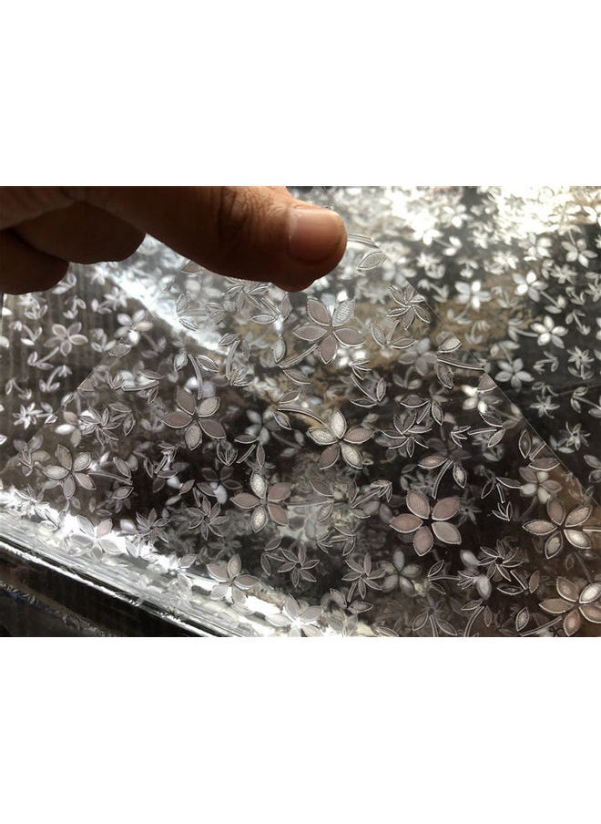 Glue Static Decorative Window Film Clear 60x200cm