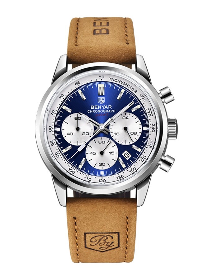 Watch for Men Stylish Business Analog Quartz Leather Waterproof Luminous Date Luxury Casual Wrist Watch