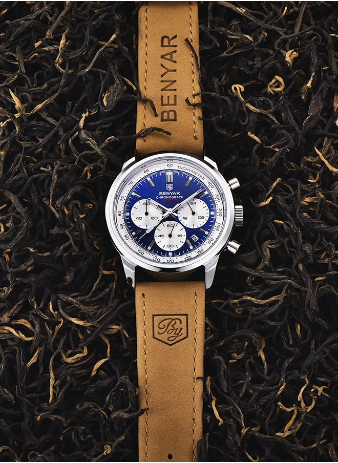 Watch for Men Stylish Business Analog Quartz Leather Waterproof Luminous Date Luxury Casual Wrist Watch