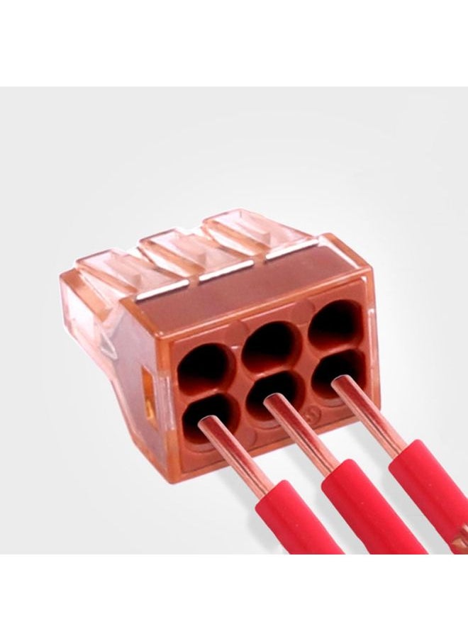 10 PCS VSELE VSE-606A Four-Hole Multi-Function Terminal Block Wire Quick Connector