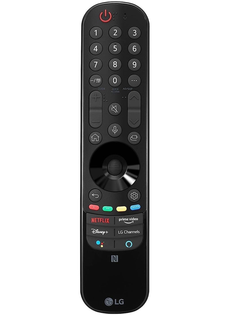 NEW LG AN-MR21GC Magic Remote (2021) – Enhanced with NFC Technology for LG OLED, LED, u0026 Smart TVs