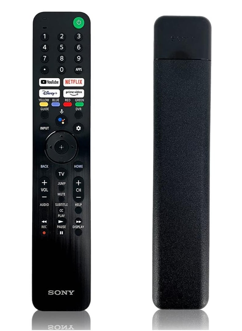 NEW RMF-TX520U Remote Control for Sony Bravia – Compatible with KD-43X80J, XR-50X90J, XR-55A80J u0026 More – Includes Netflix, Disney+, Prime Video, YouTube ons