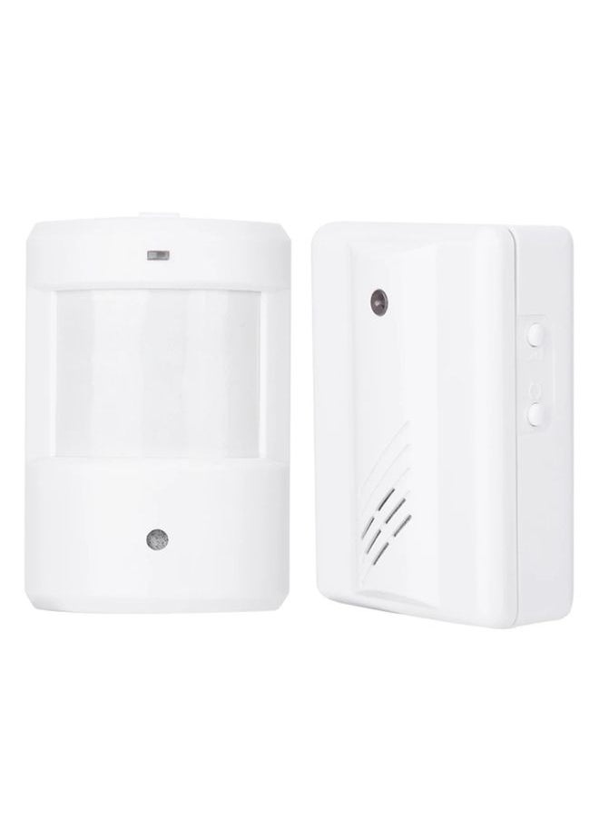 F622-108 Electro Guard Watch IR Remote Detection System / Wireless Doorbell(White)