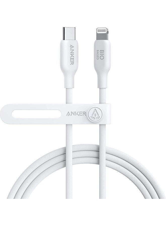 PD To Lightning Cable For Apple Devices, iPhones, iPads, 1.8 Meters, 542 USB-C To Lightning Cable White
