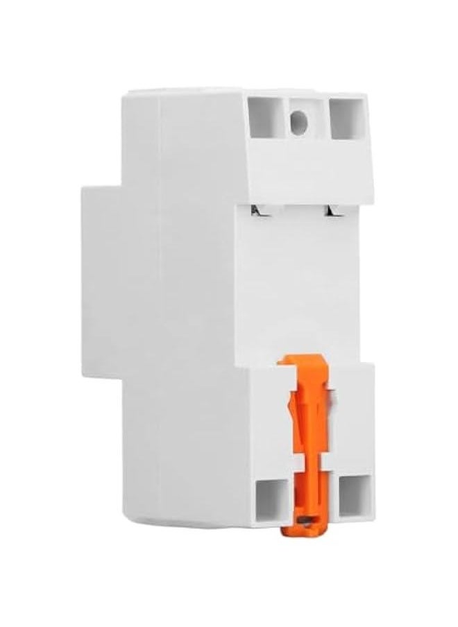 Miniature Circuit Breaker, Smart Circuit Breaker, Power Meter Switch, 2 Pole DIN Rail Mount Circuit Breaker, Energy Circuit Breaker with Metering, 85‑300V AC 63A, for TUYA