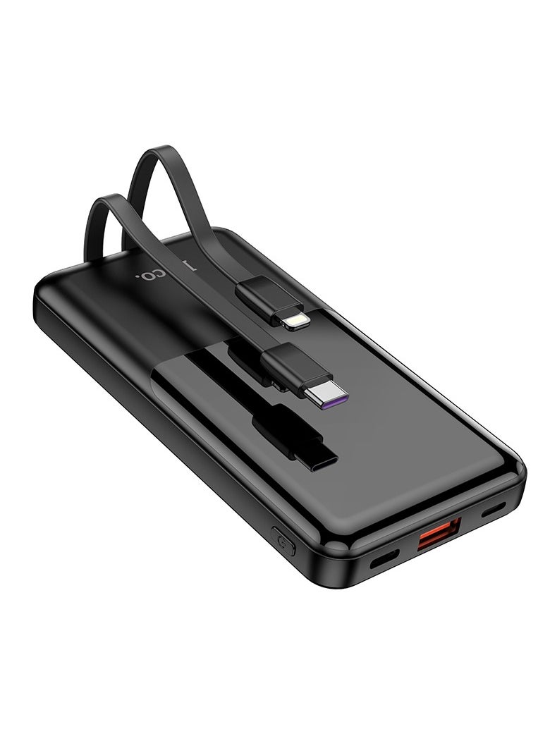 Q9 Pro 22.5W+PD20W Fully Compatible Wired Power Bank (10000mAh) – Built-in Cables, Fast Charging for iPhone 15/14/13/12, Samsung Galaxy S23/S22, and More