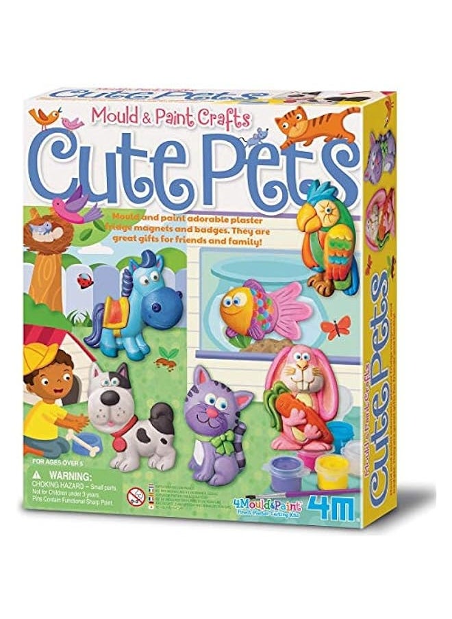 Mould And Paint Cute Pets Arts And Crafts Toy [00-03539]