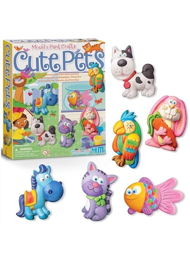 Mould And Paint Cute Pets Arts And Crafts Toy [00-03539]