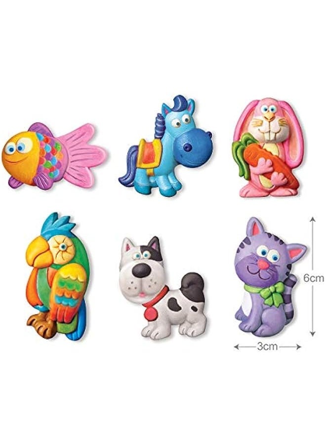 Mould And Paint Cute Pets Arts And Crafts Toy [00-03539]