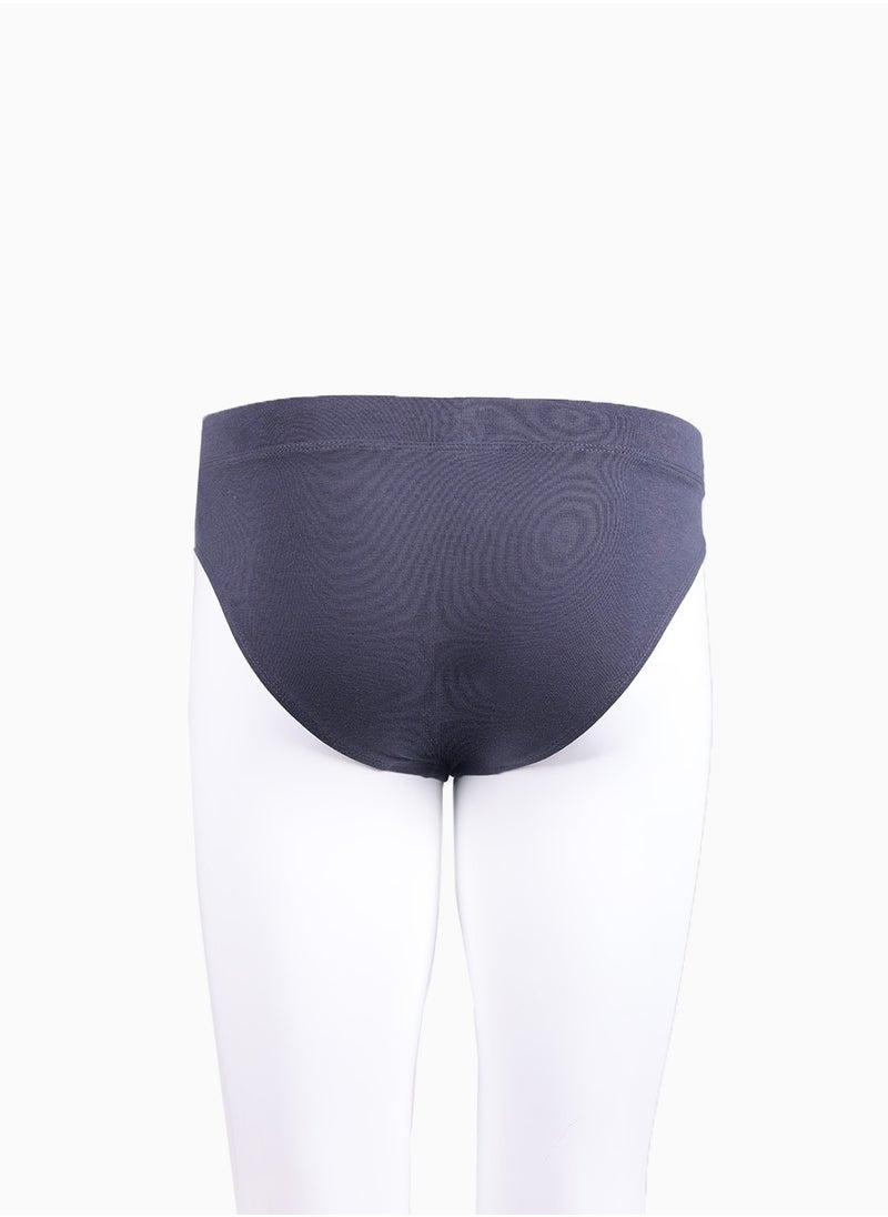 BASIC PIAZZATO Brief - Navy Blue | 100% Cotton Men's Brief