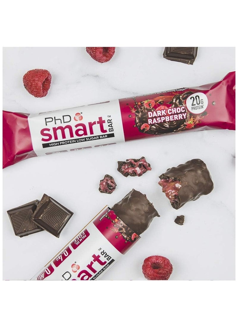 Smart Protein Bars, New & improved, Low Sugar Bar, 20g Protein (12 x 64g, Variety Pack)