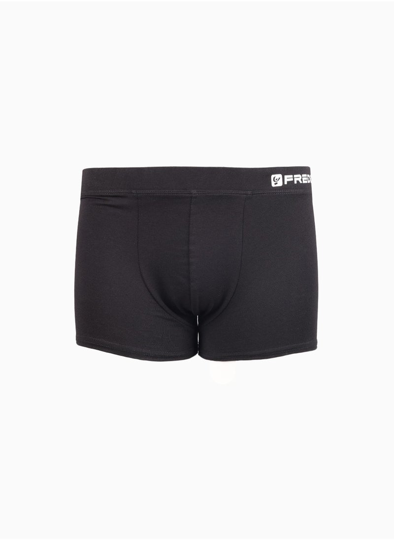 BASIC PIAZZATO Boxer - Black | 100% Cotton Men's Boxer