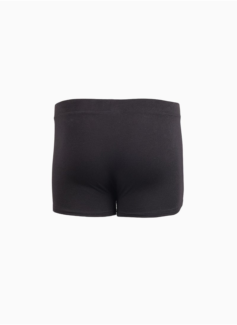 BASIC PIAZZATO Boxer - Black | 100% Cotton Men's Boxer