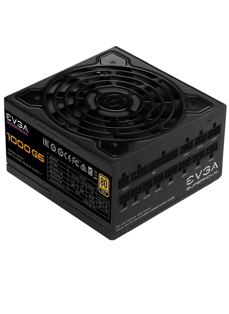 EVGA SuperNOVA 1000 G6 80 Plus Gold Fully Modular Power Supply | 220-G6-1000-X3 (UK)