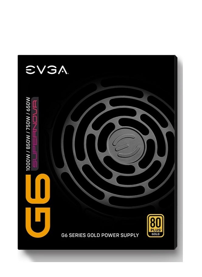 EVGA SuperNOVA 1000 G6 80 Plus Gold Fully Modular Power Supply | 220-G6-1000-X3 (UK)