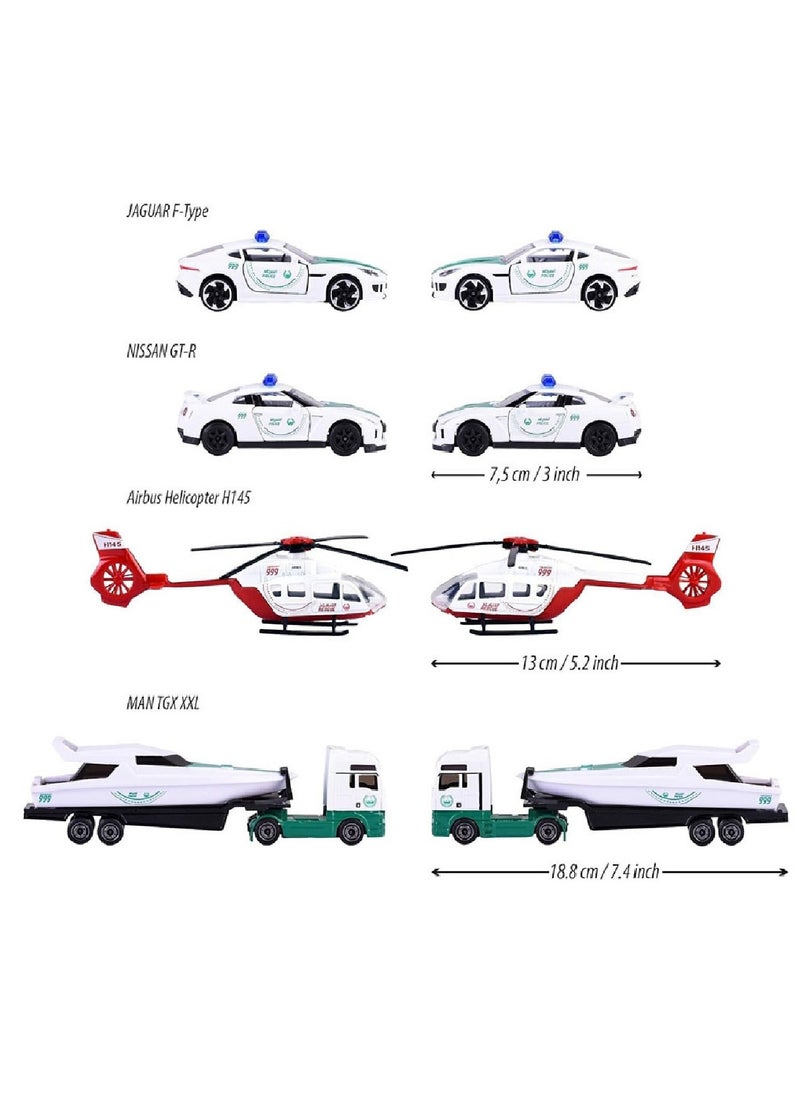 Majorette Dubai Police  S.O.S Theme Set