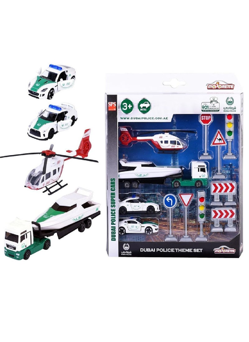 Majorette Dubai Police  S.O.S Theme Set