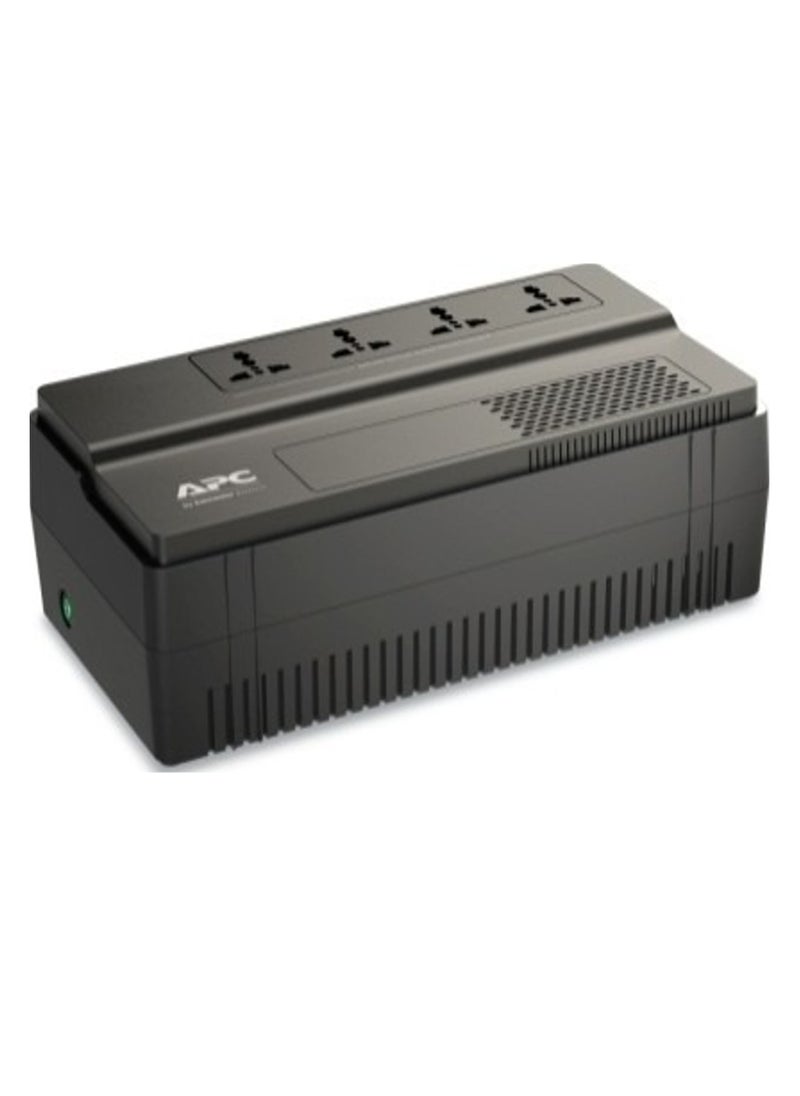 APC Easy UPS 1000VA, 600W Uninterruptible Power Supply (UPS), AVR, 4 Universal Outlets, Lead-Acid Battery, 230V Input/Output, Floor/Wall Mountable | BV1000I-MSX