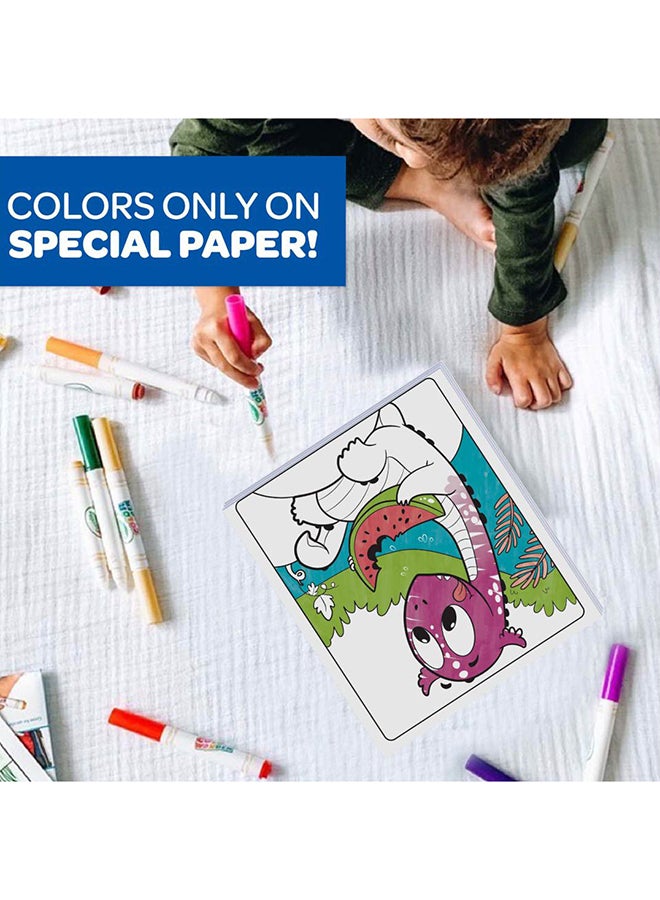 Color Wonder Mess Free Prehistoric Pals Dinosaur Coloring Pages And Markers 30.32x22.86x1.91cm