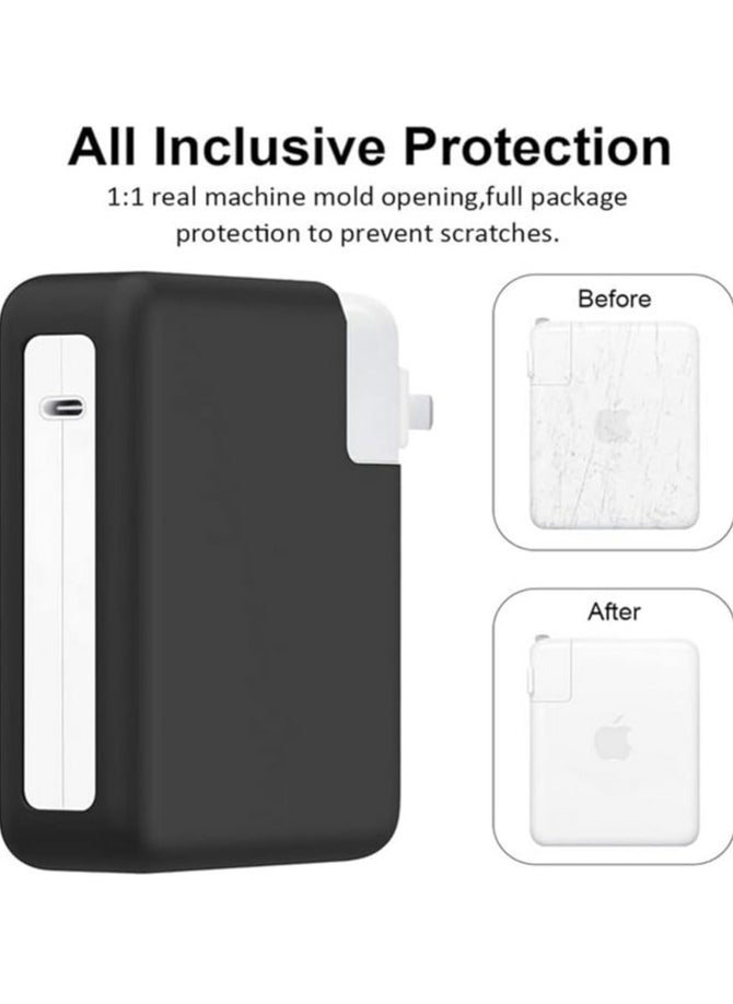 Shockproof Silicone Protective Case for MacBook Pro 140W Power Adapter Anti-collision Nonslip Battery Charger Sleeve