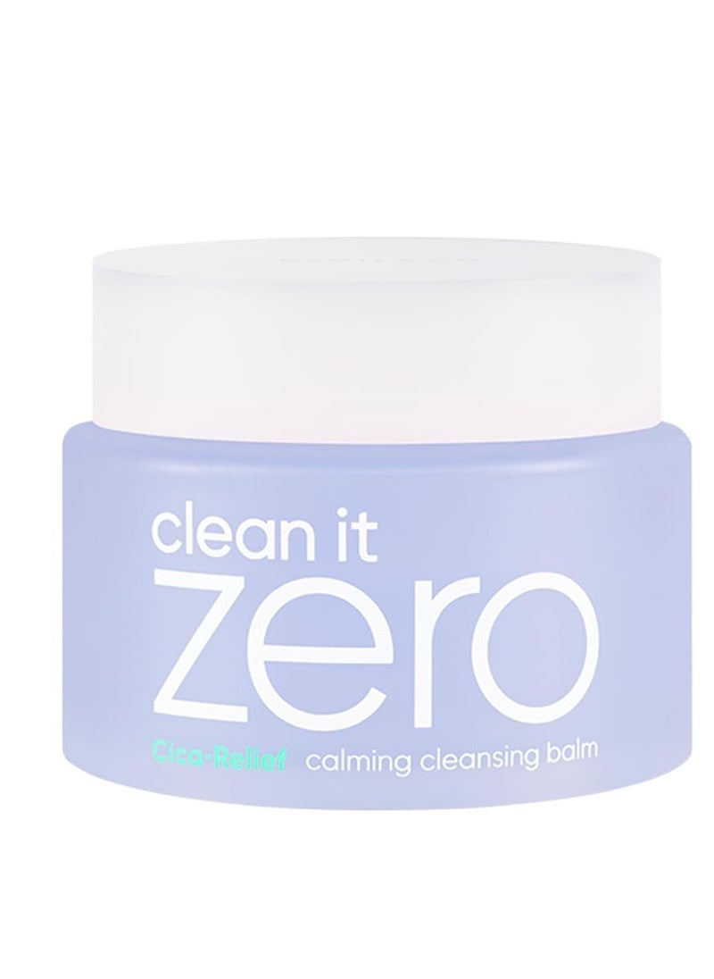 BANILA CO Clean it Zero Calming Cleansing Balm - Korean Makeup Remover for Sensitive Skin - Vegan & Made with Centella Asiatica + Madecassoside - 100ml/3.38 fl oz…