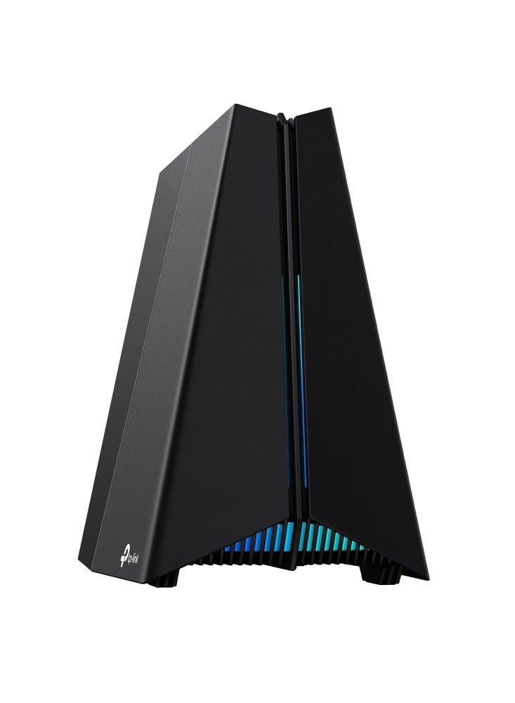 AXE5400 Tri-Band Wi-Fi 6E Gaming Router, up 5.4Gbps, 2.5G Port, 6 GHz Band, Game Acceleration, HomeShield Security, Gaming & Streaming, Smart Home, EasyMesh Compatibility (Archer GXE75) Black