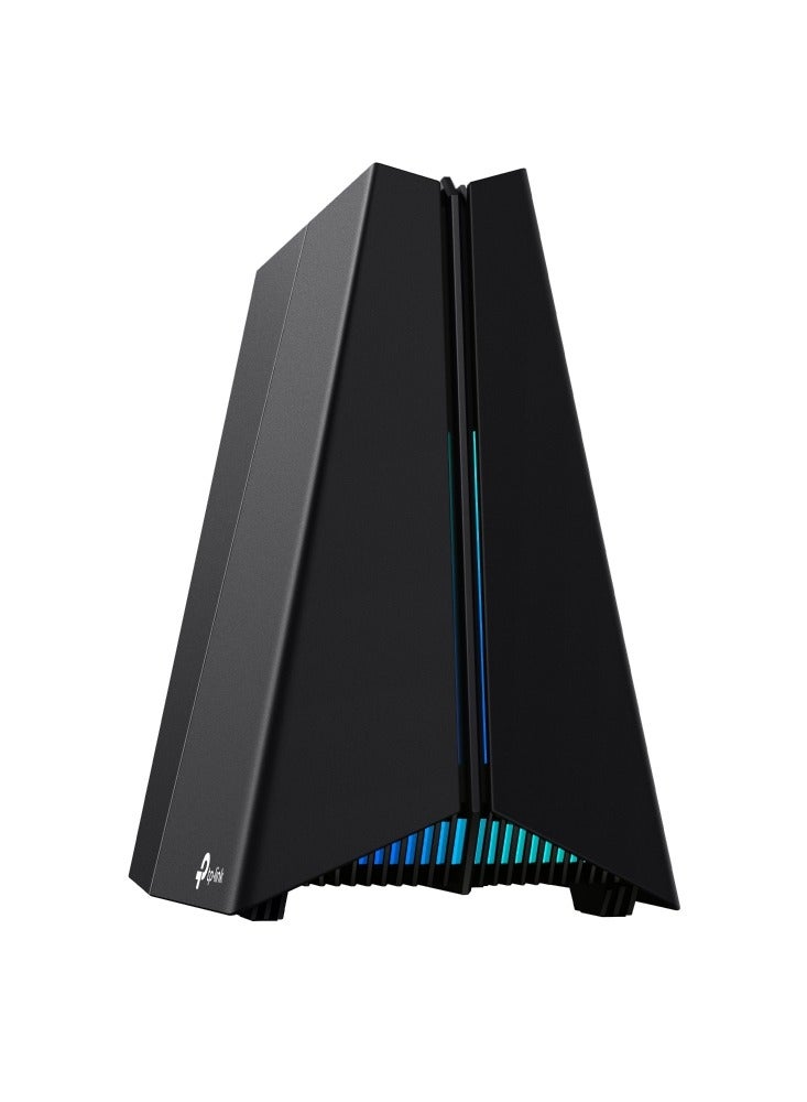 AXE5400 Tri-Band Wi-Fi 6E Gaming Router, up 5.4Gbps, 2.5G Port, 6 GHz Band, Game Acceleration, HomeShield Security, Gaming & Streaming, Smart Home, EasyMesh Compatibility (Archer GXE75) Black