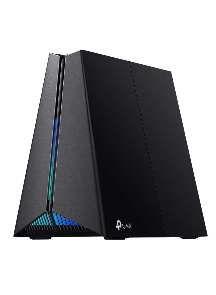 AXE5400 Tri-Band Wi-Fi 6E Gaming Router, up 5.4Gbps, 2.5G Port, 6 GHz Band, Game Acceleration, HomeShield Security, Gaming & Streaming, Smart Home, EasyMesh Compatibility (Archer GXE75) Black