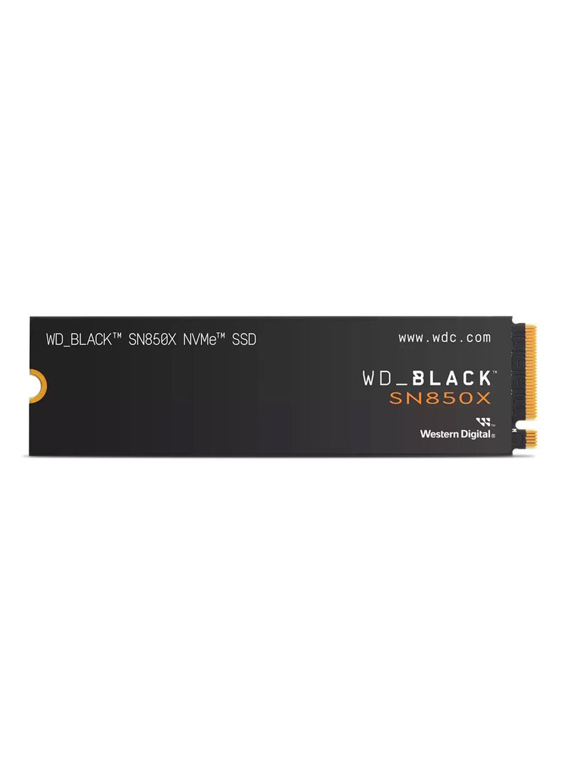 8 TB BLACK SN850X NVMe PCIe 4.0 Gaming Internal SSD, Up to 7200 MB/s Sequential Read & 6600 MB/s Write Speeds, M.2 2280, 1.75 Million Hours MTTF, 4800 TB Endurance | WDS800T2X0E 8 TB