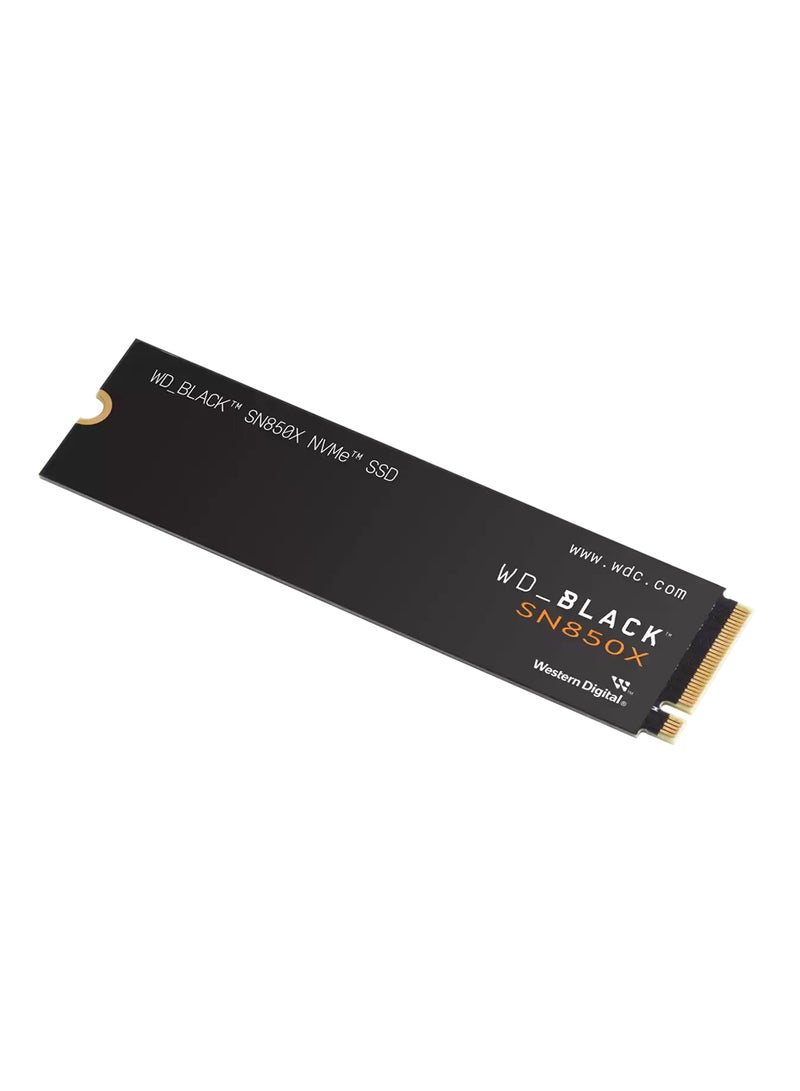 8 TB BLACK SN850X NVMe PCIe 4.0 Gaming Internal SSD, Up to 7200 MB/s Sequential Read & 6600 MB/s Write Speeds, M.2 2280, 1.75 Million Hours MTTF, 4800 TB Endurance | WDS800T2X0E 8 TB