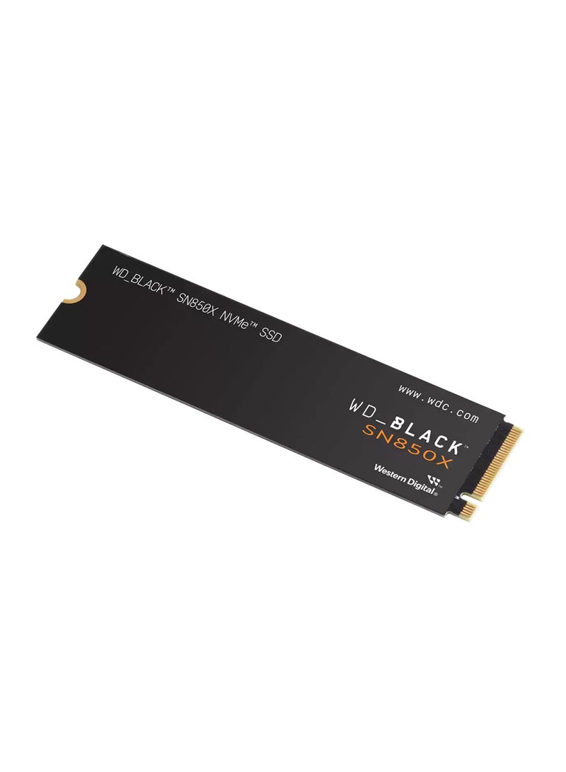 8 TB BLACK SN850X NVMe PCIe 4.0 Gaming Internal SSD, Up to 7200 MB/s Sequential Read & 6600 MB/s Write Speeds, M.2 2280, 1.75 Million Hours MTTF, 4800 TB Endurance | WDS800T2X0E 8 TB