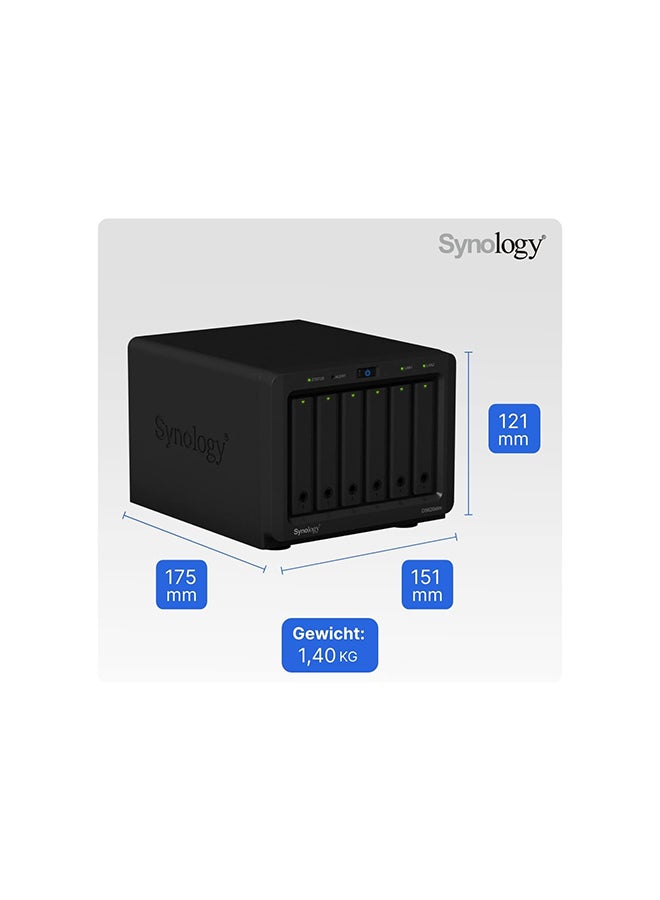 DiskStation DS620slim SAN/NAS Storage System Black