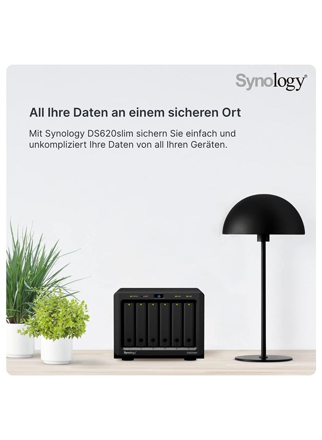 DiskStation DS620slim SAN/NAS Storage System Black