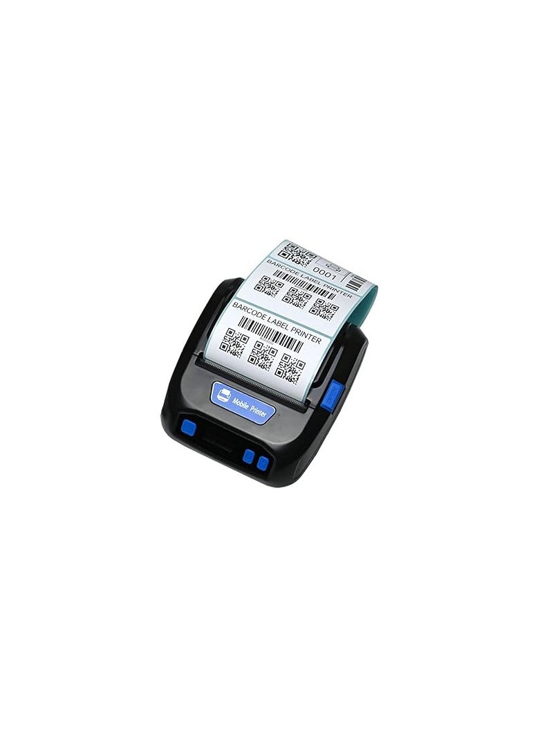 Upwade 3 inch Portable Label + Receipt Thermal Printer with 2600mah Battery