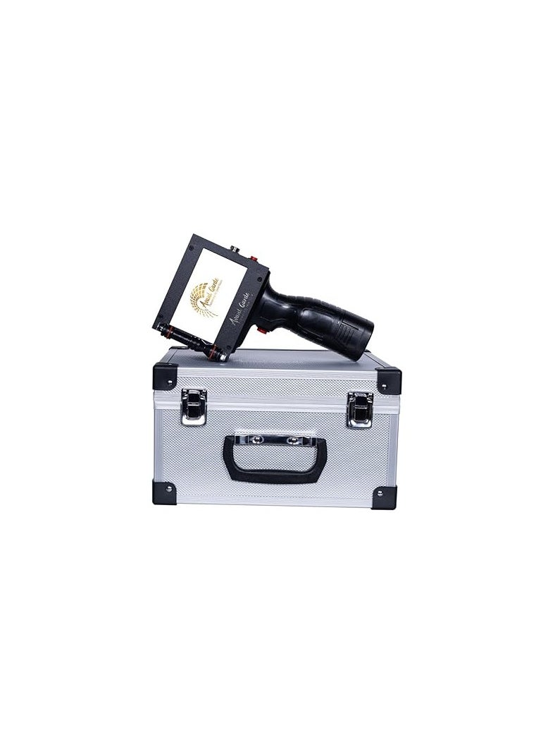 AVANT GARDE 12.7mm Industrial Thermal Handheld TIJ Batch Coding Printer Machine for Mfg Date Number Mrp Expiry Logo QR Barcode