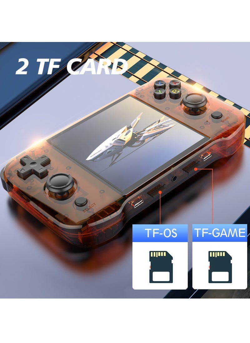 R46S Handheld Retro Gaming Console Linux System Preloaded With 8000+ Games 4 Inch Screen FPS 60HZ 4000mAh Wifi Bluetooth 32G+64G