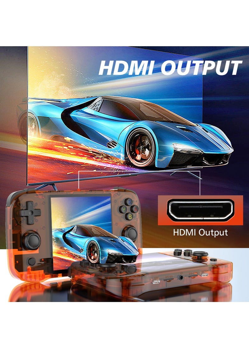 R46S Handheld Retro Gaming Console Linux System Preloaded With 8000+ Games 4 Inch Screen FPS 60HZ 4000mAh Wifi Bluetooth 32G+64G