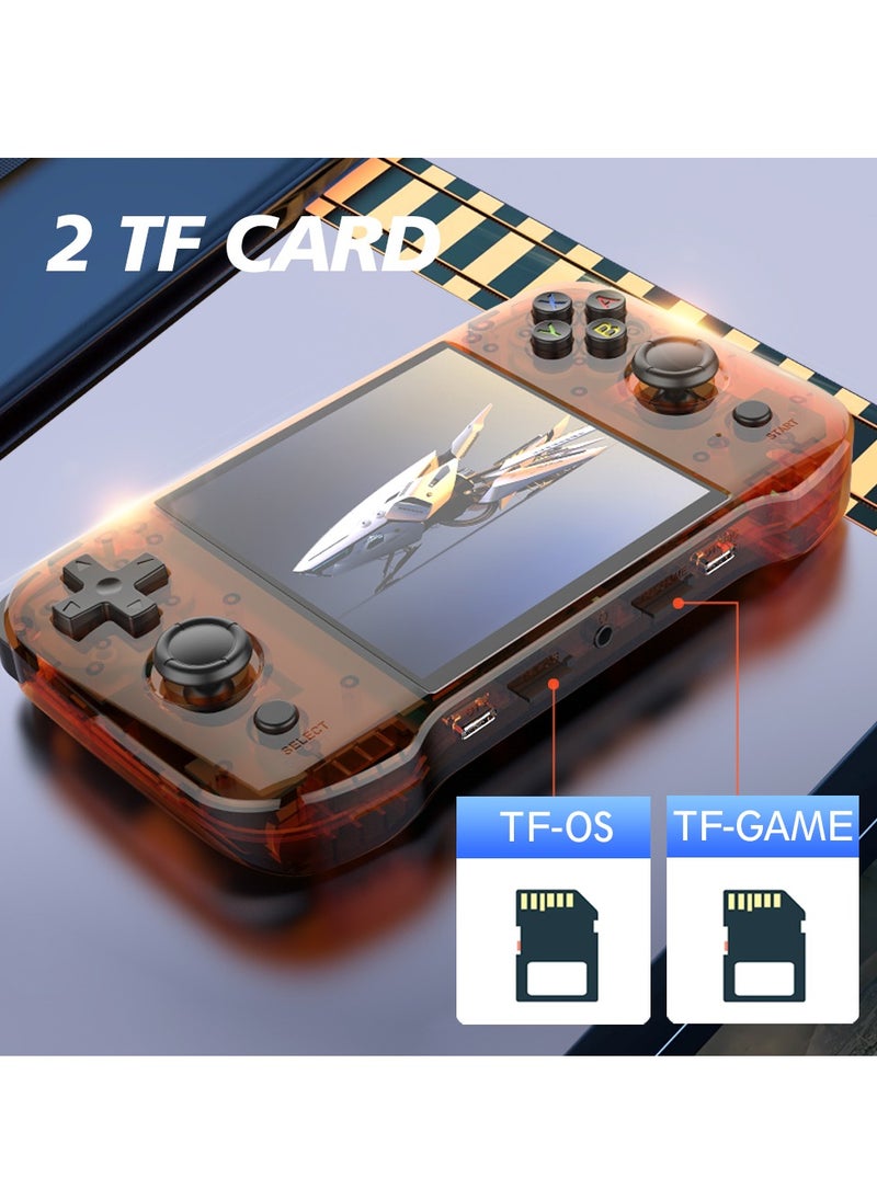 R46S Handheld Retro Gaming Console Linux System Preloaded With 8000+ Games 4 Inch Screen FPS 60HZ 4000mAh Wifi Bluetooth 32G+64G