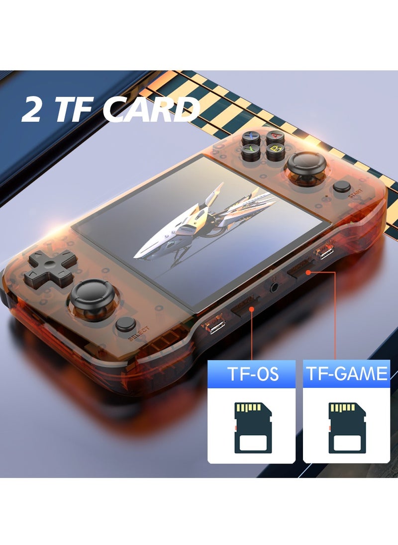 R46S Handheld Retro Gaming Console Linux System Preloaded With 8000+ Games 4 Inch Screen FPS 60HZ 4000mAh Wifi Bluetooth 32G+64G