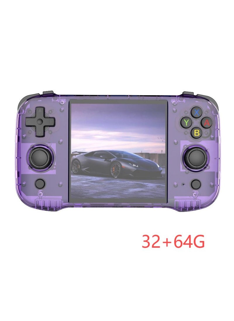 R46S Handheld Retro Gaming Console Linux System Preloaded With 8000+ Games 4 Inch Screen FPS 60HZ 4000mAh Wifi Bluetooth 32G+64G