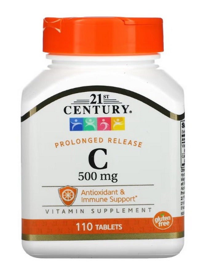 Vitamin C Prolonged Release 500 mg 110 Tablets